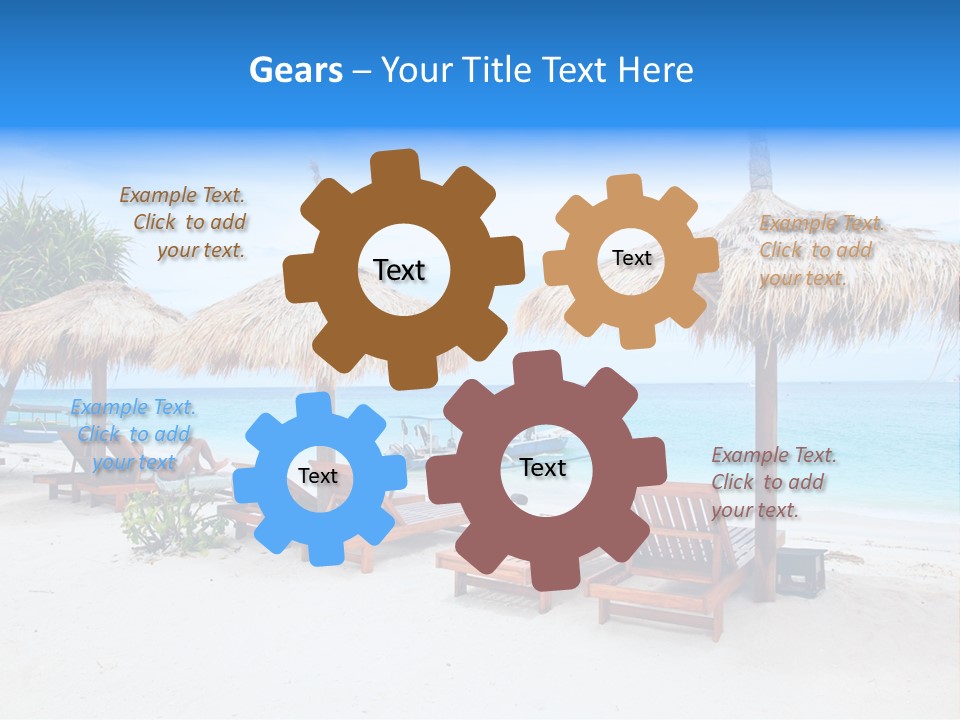 Color White Indonesia PowerPoint Template