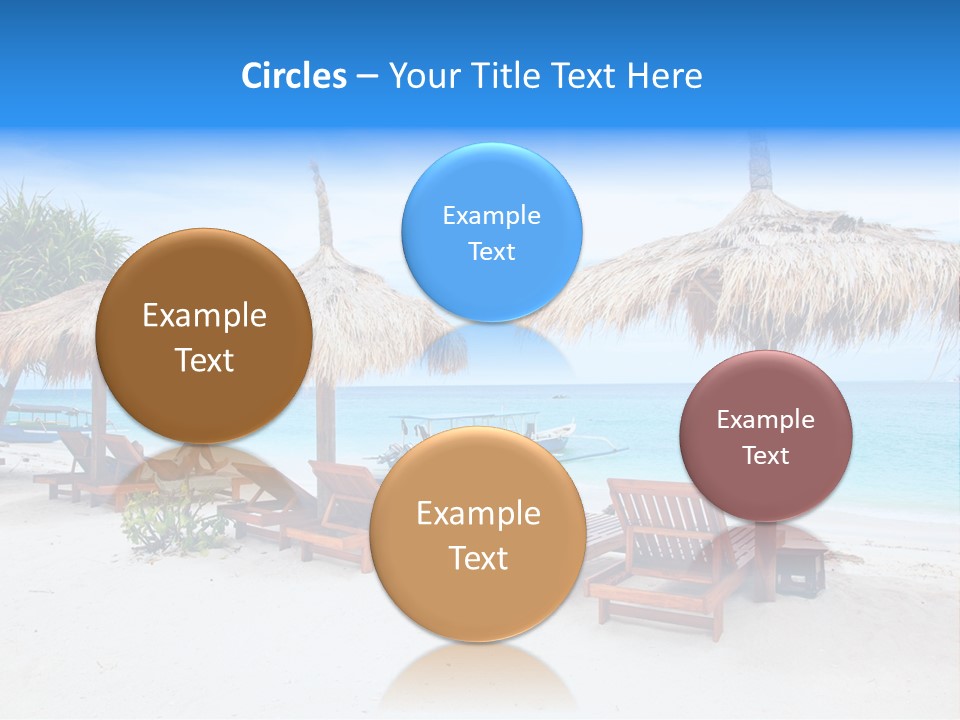 Color White Indonesia PowerPoint Template