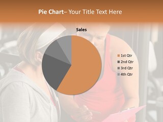 Center Instructor Active PowerPoint Template