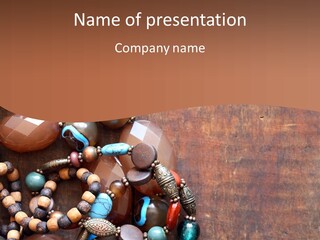 Art Craft Single Object PowerPoint Template