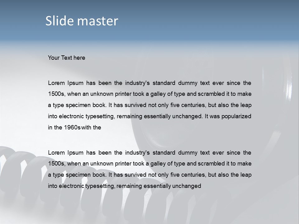 Carbonated Cold Drops PowerPoint Template