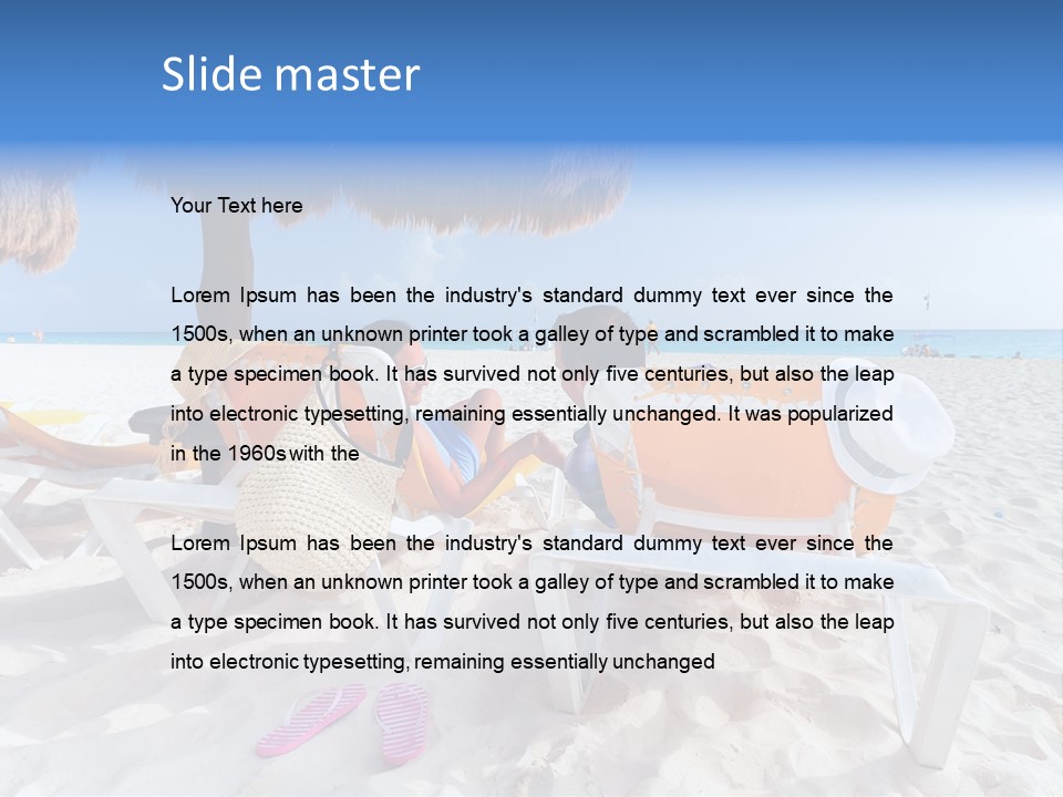 Healthy Caucasian Orthopedist PowerPoint Template