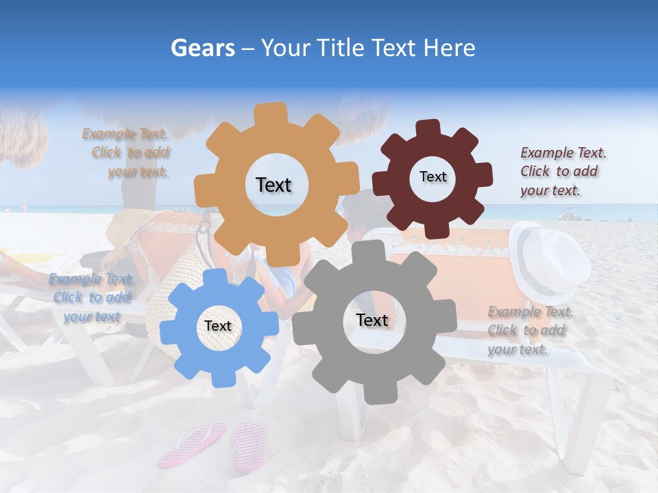 Healthy Caucasian Orthopedist PowerPoint Template