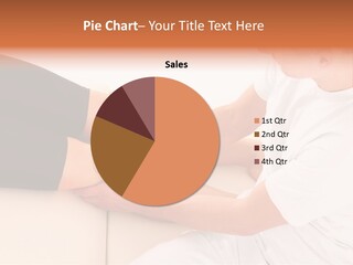 Healthy Caucasian Orthopedist PowerPoint Template