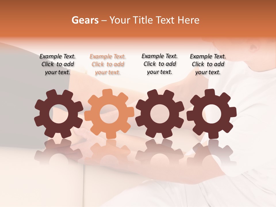 Healthy Caucasian Orthopedist PowerPoint Template