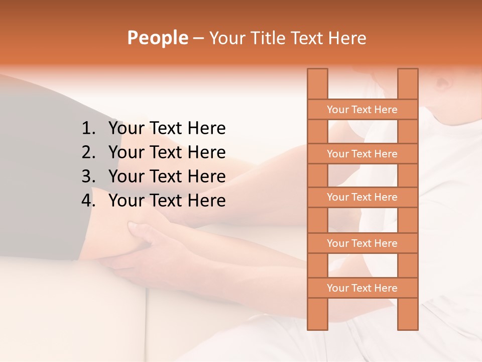Healthy Caucasian Orthopedist PowerPoint Template