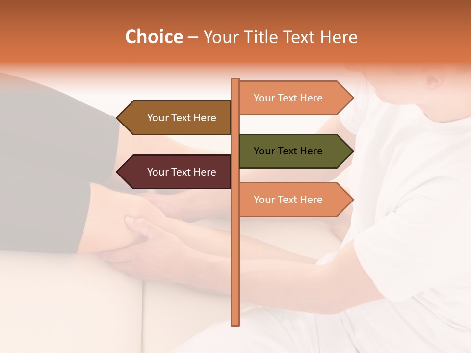 Healthy Caucasian Orthopedist PowerPoint Template