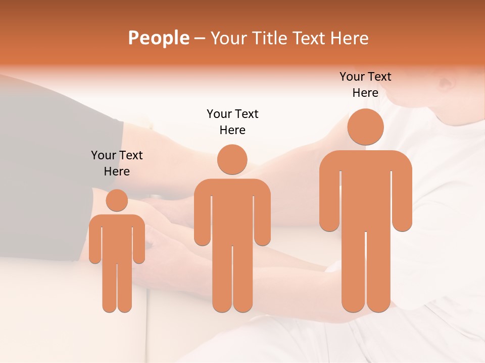 Healthy Caucasian Orthopedist PowerPoint Template