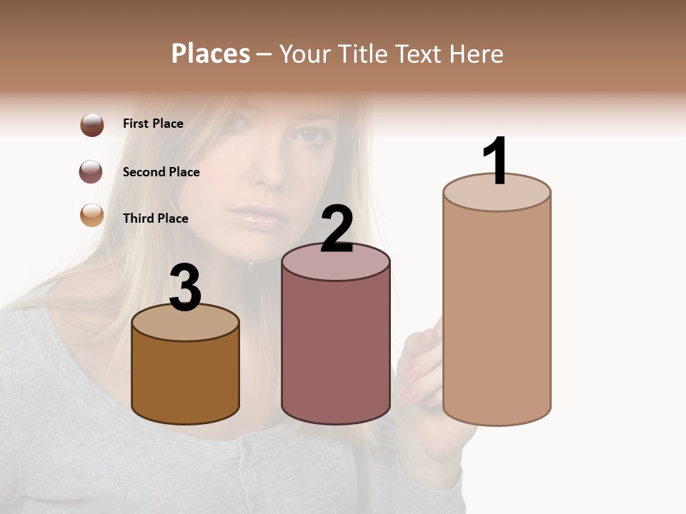 Blame White Face PowerPoint Template