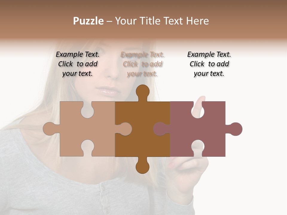 Blame White Face PowerPoint Template