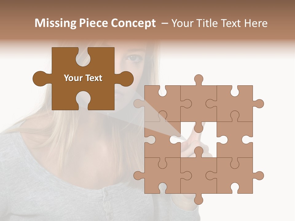 Blame White Face PowerPoint Template