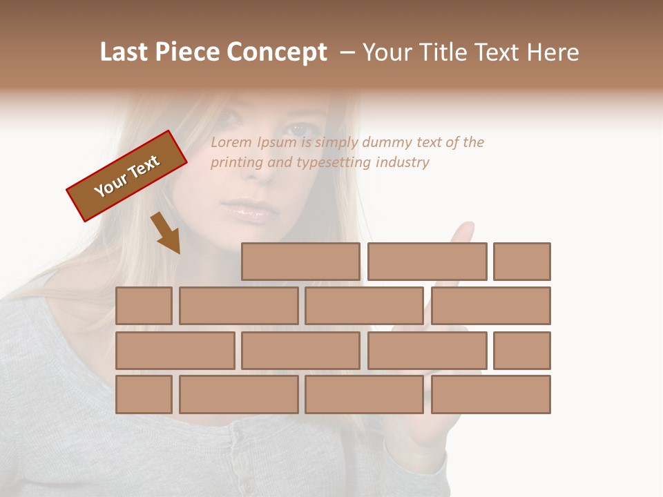 Blame White Face PowerPoint Template