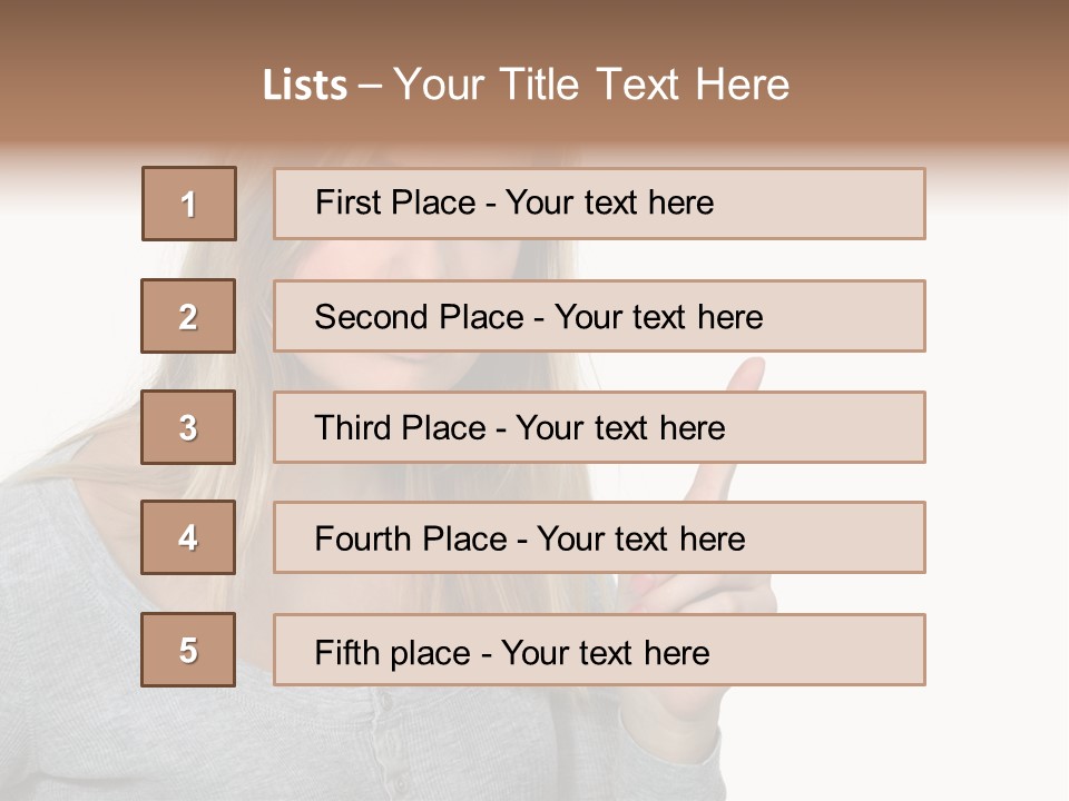 Blame White Face PowerPoint Template