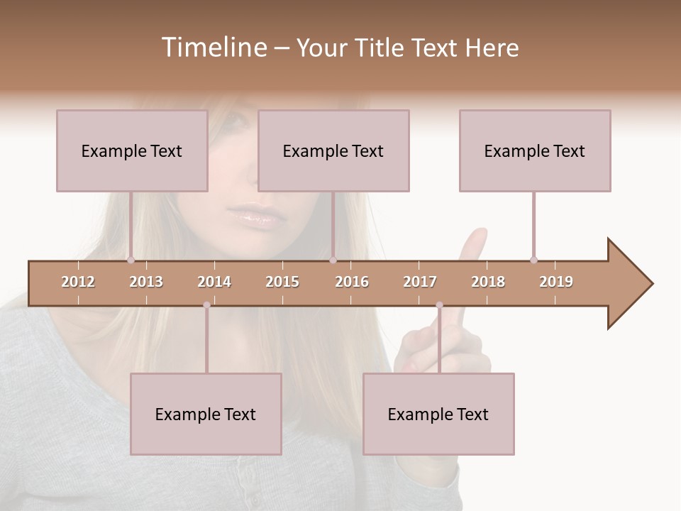 Blame White Face PowerPoint Template