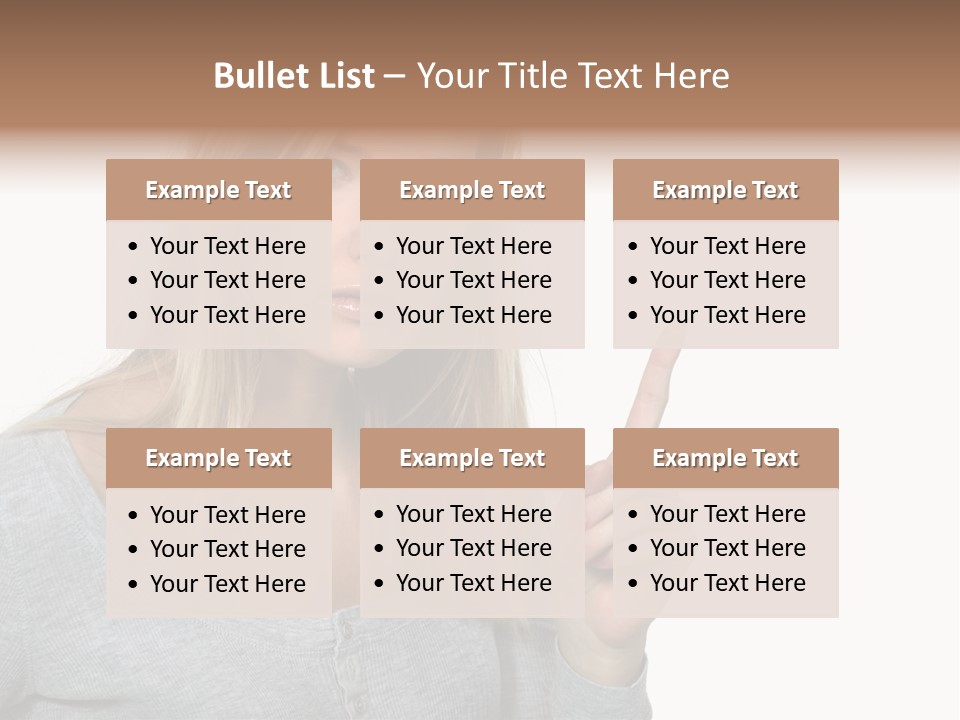 Blame White Face PowerPoint Template