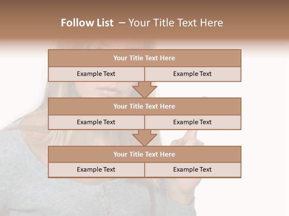 Blame White Face PowerPoint Template