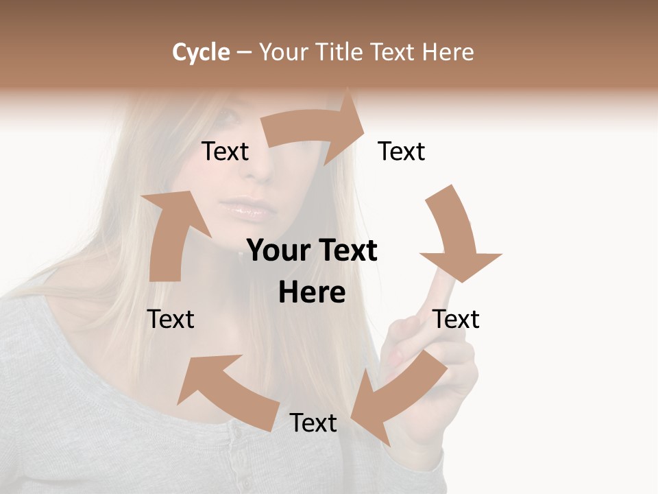 Blame White Face PowerPoint Template