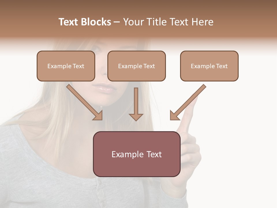 Blame White Face PowerPoint Template