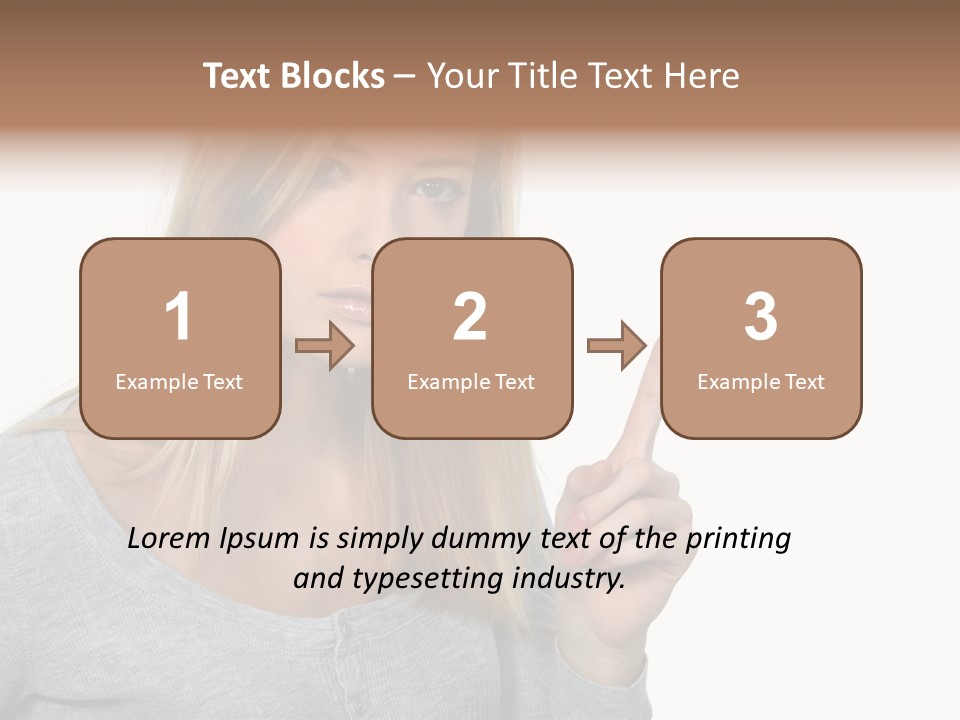 Blame White Face PowerPoint Template