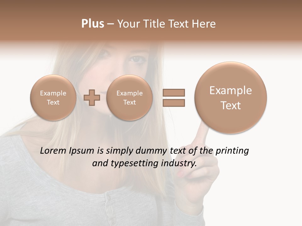 Blame White Face PowerPoint Template