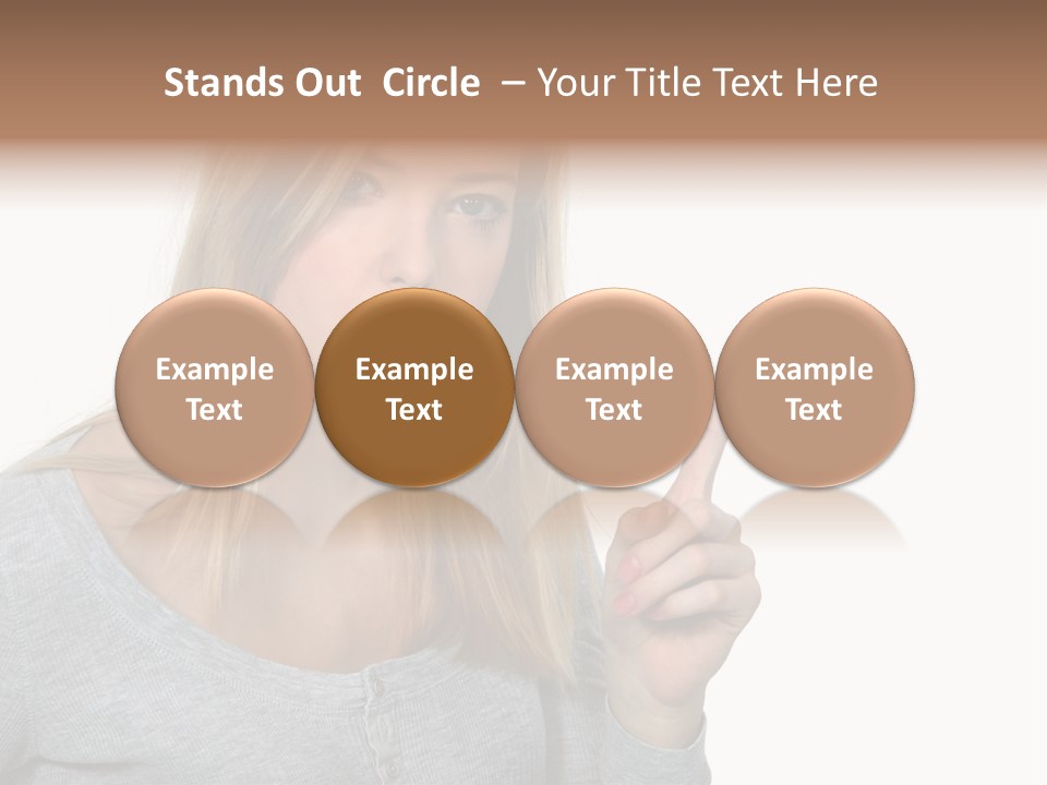 Blame White Face PowerPoint Template