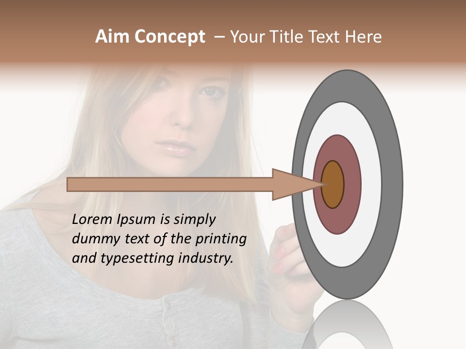 Blame White Face PowerPoint Template