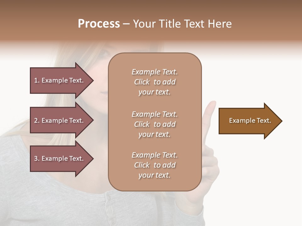 Blame White Face PowerPoint Template