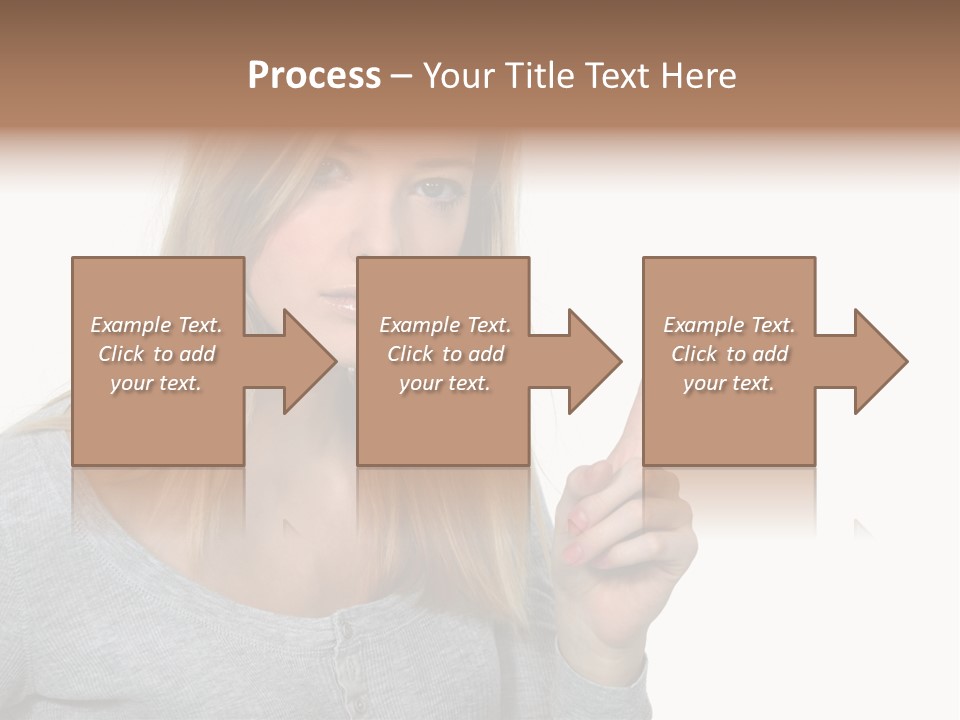 Blame White Face PowerPoint Template