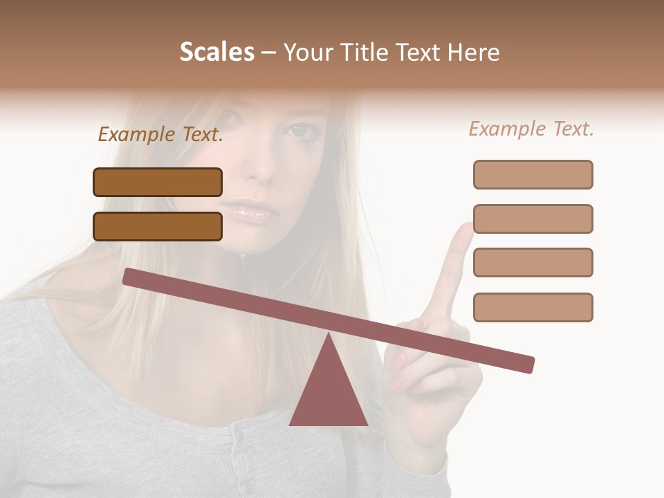 Blame White Face PowerPoint Template
