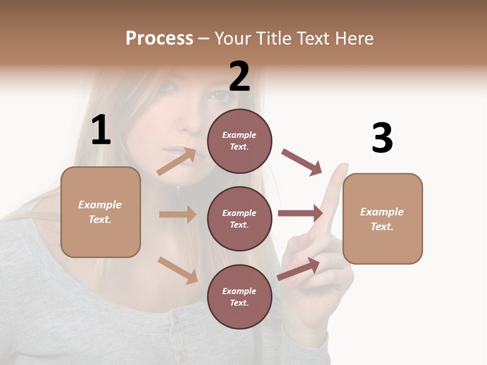 Blame White Face PowerPoint Template