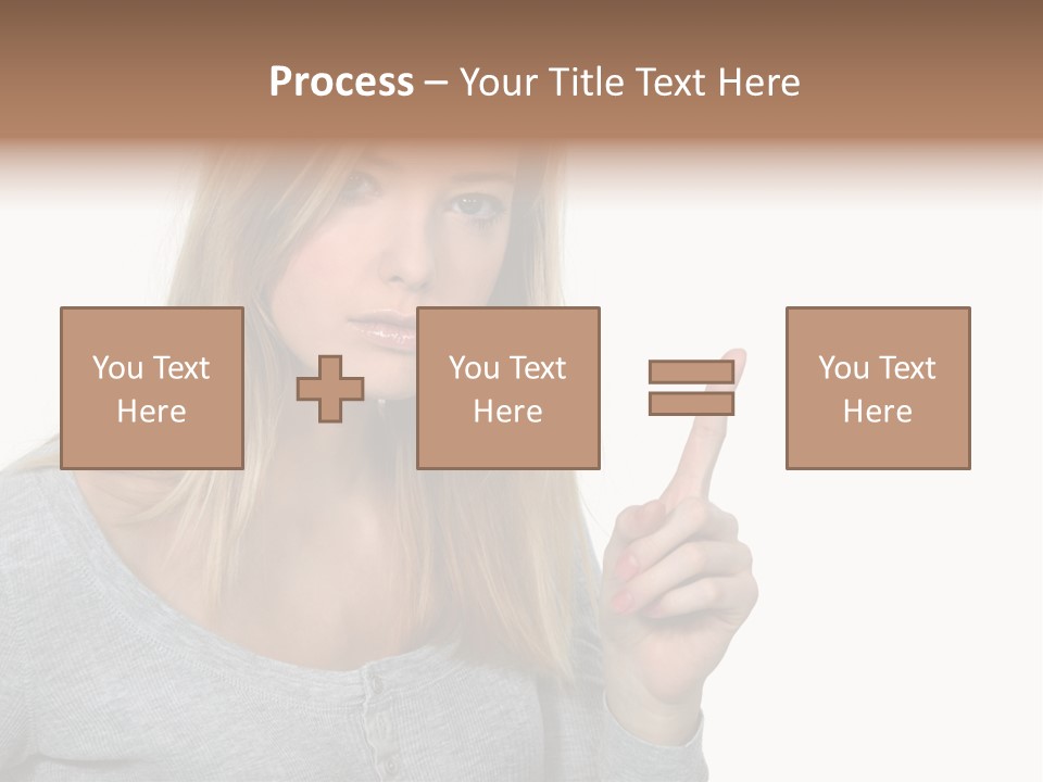Blame White Face PowerPoint Template