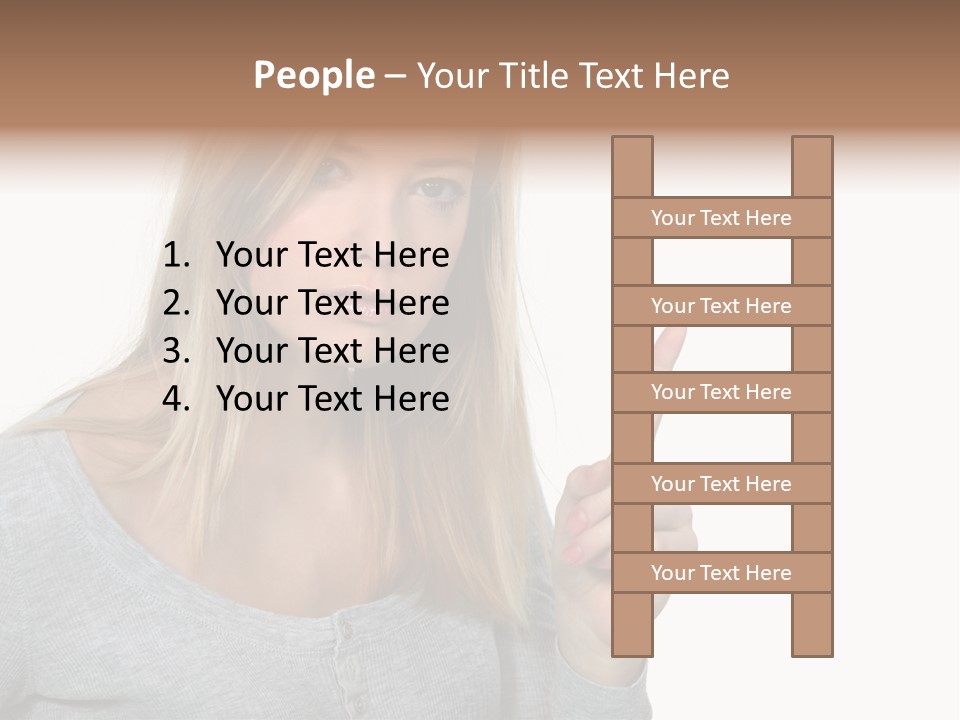 Blame White Face PowerPoint Template