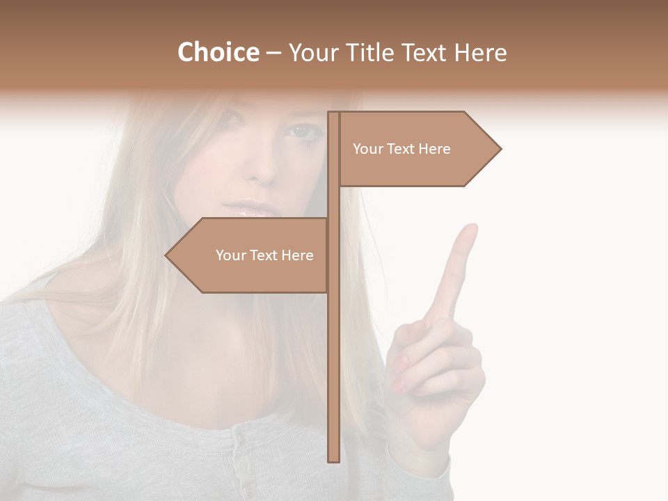 Blame White Face PowerPoint Template