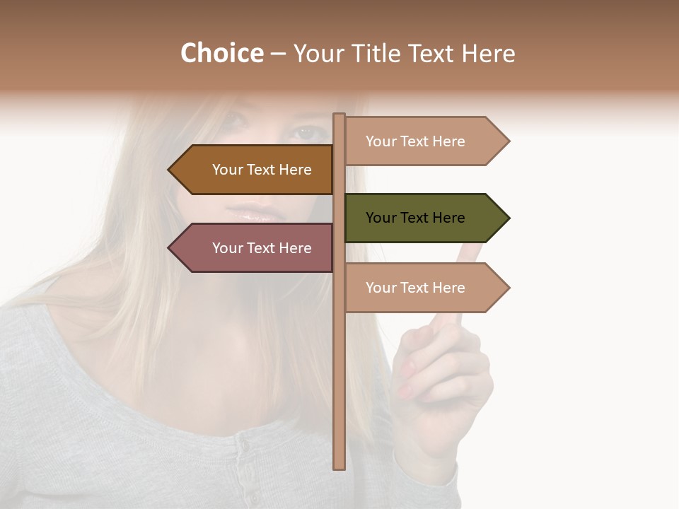 Blame White Face PowerPoint Template