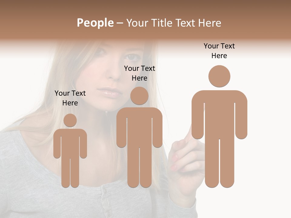 Blame White Face PowerPoint Template