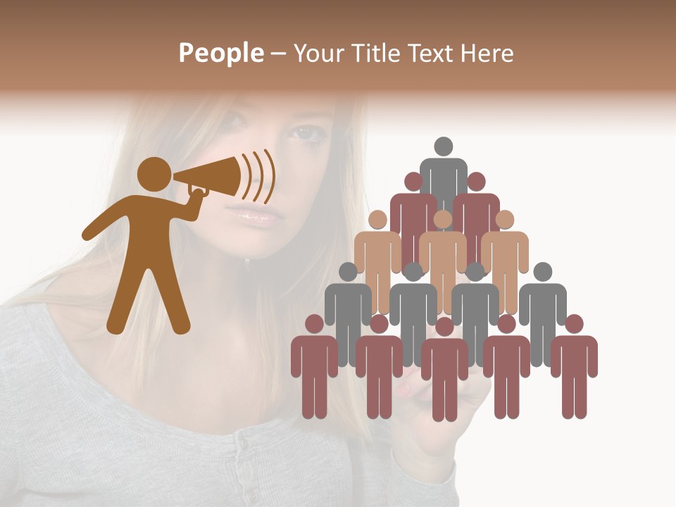 Blame White Face PowerPoint Template