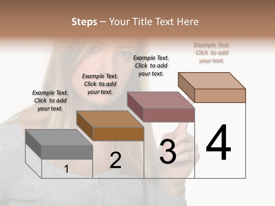 Blame White Face PowerPoint Template