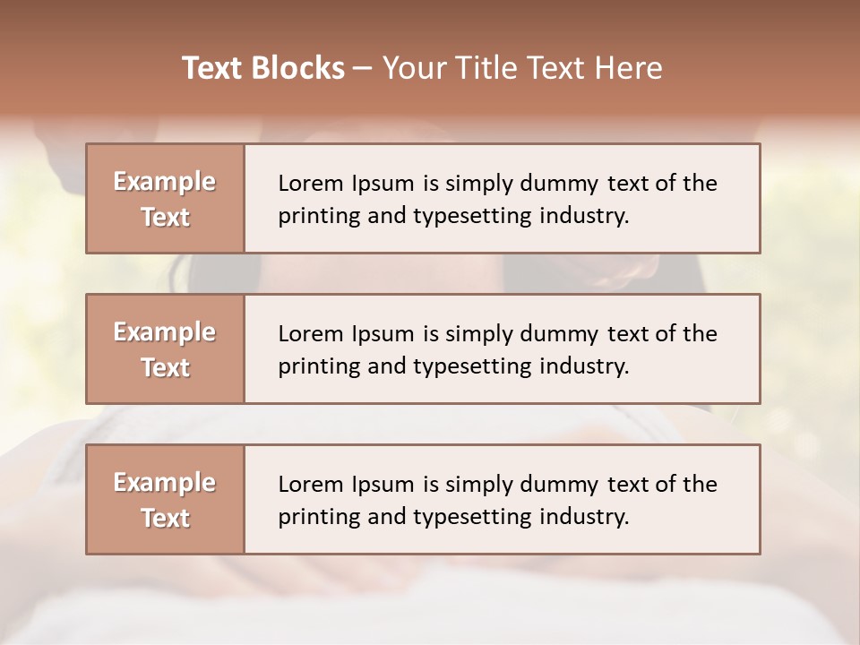 Teen College Youth PowerPoint Template