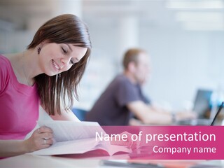 Teen College Youth PowerPoint Template