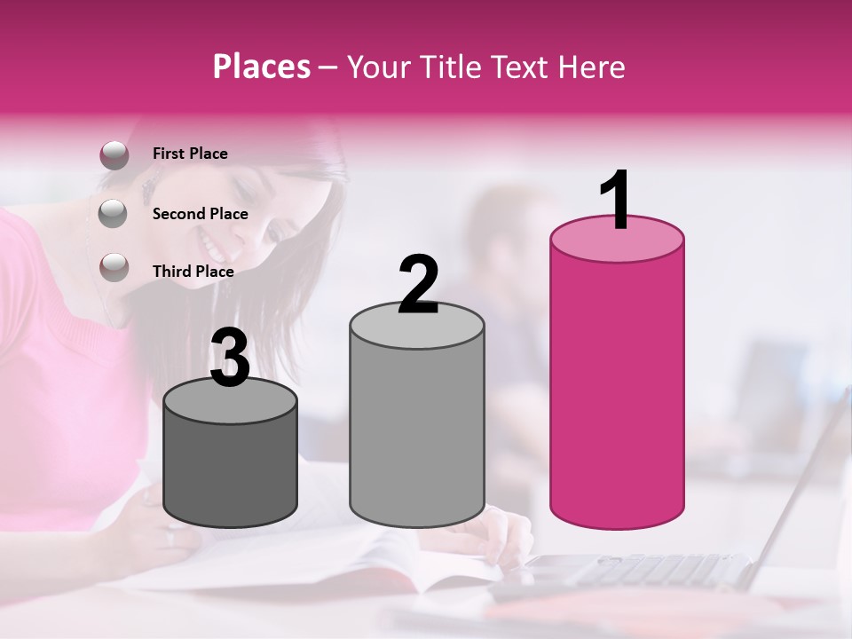 Teen College Youth PowerPoint Template