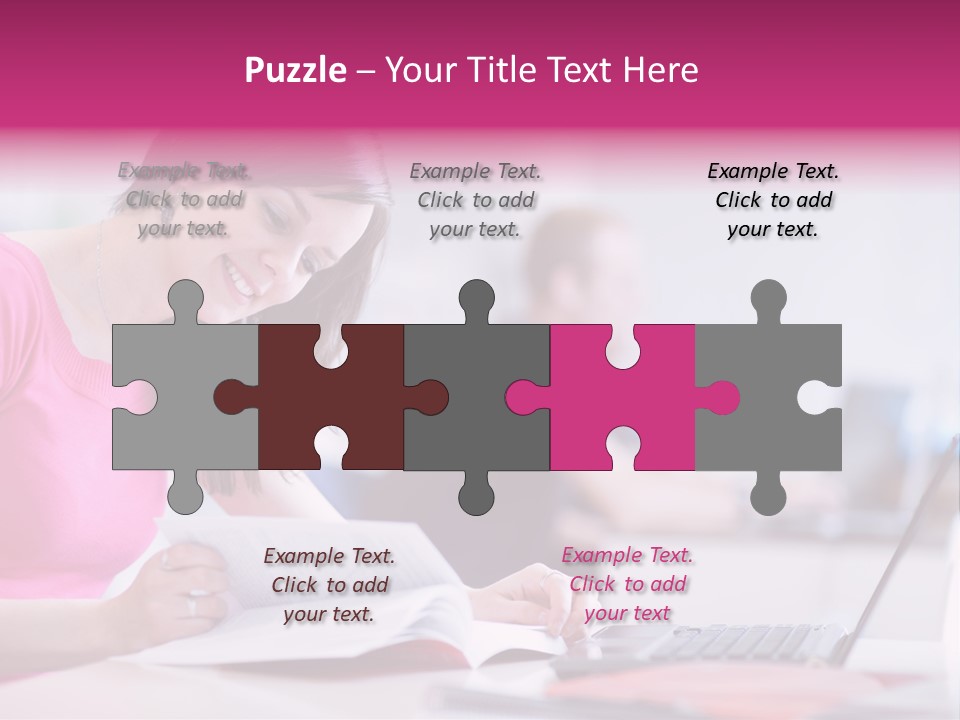 Teen College Youth PowerPoint Template