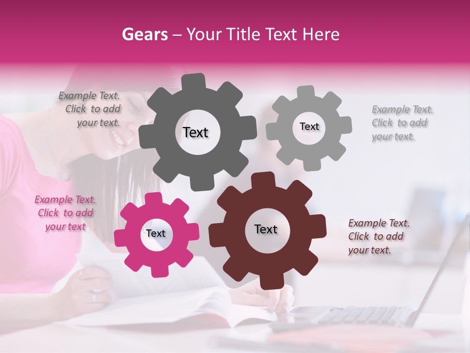 Teen College Youth PowerPoint Template