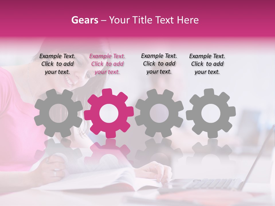 Teen College Youth PowerPoint Template
