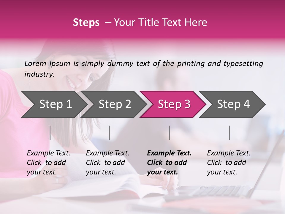 Teen College Youth PowerPoint Template