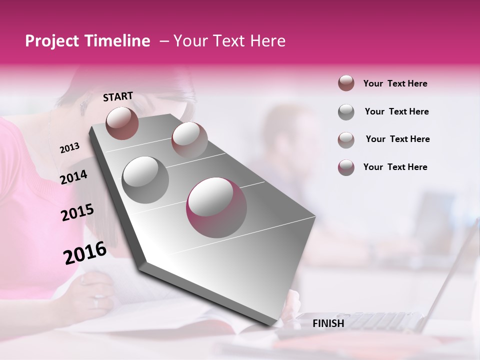 Teen College Youth PowerPoint Template