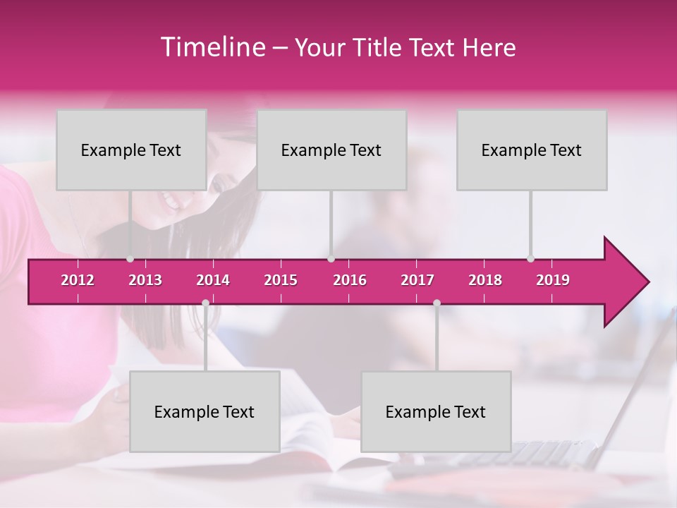 Teen College Youth PowerPoint Template