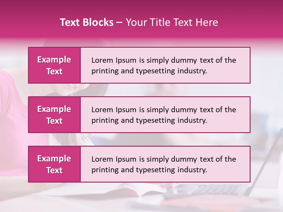 Teen College Youth PowerPoint Template