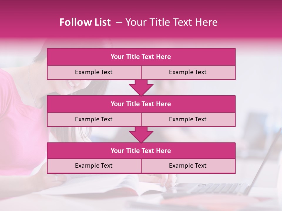 Teen College Youth PowerPoint Template