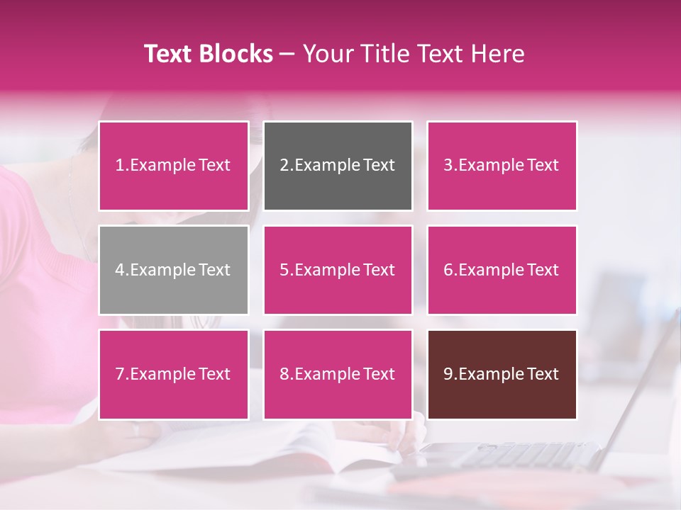 Teen College Youth PowerPoint Template