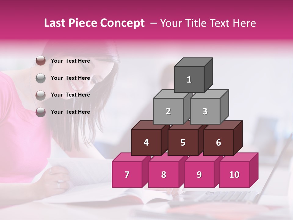 Teen College Youth PowerPoint Template